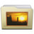 beige folder pictures Icon